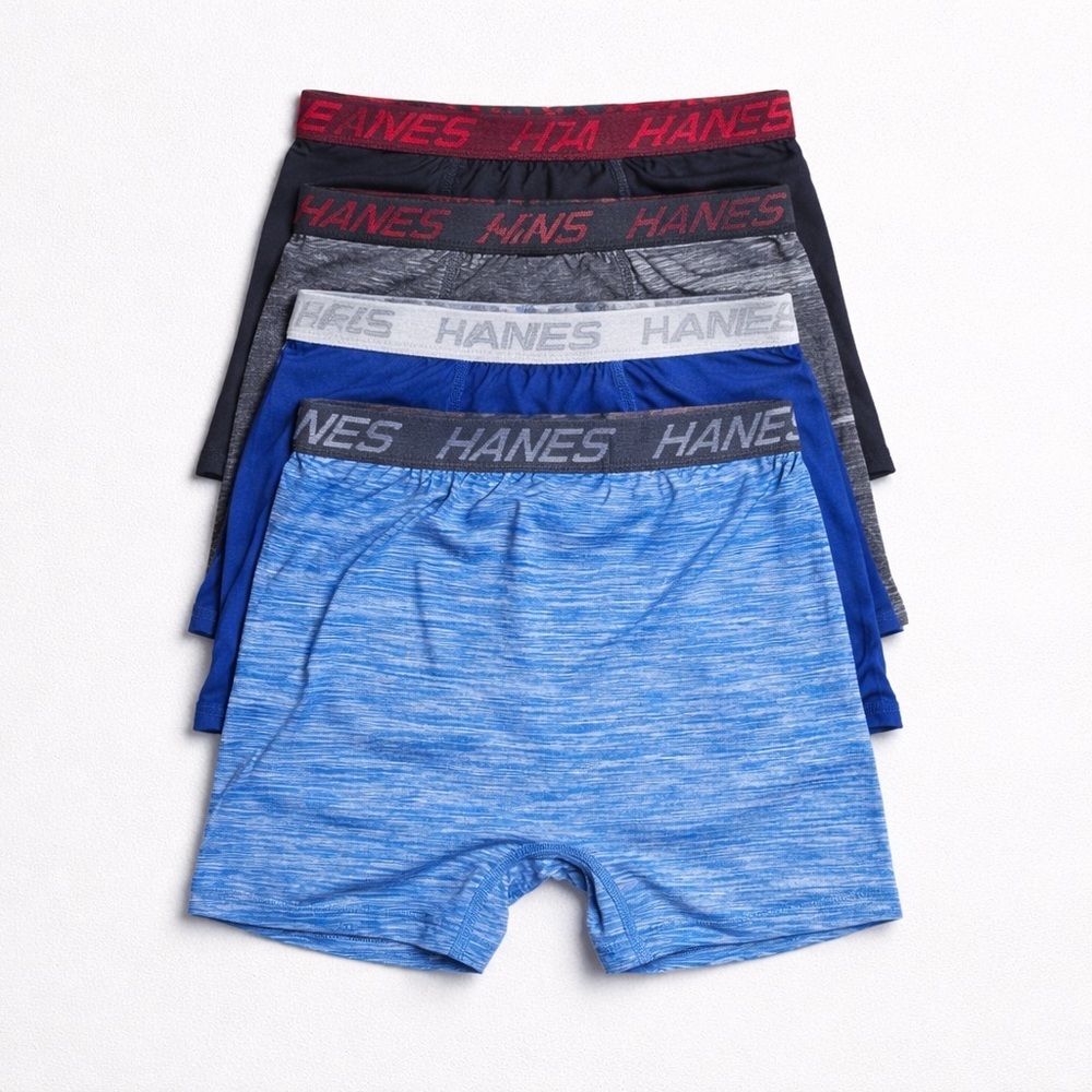 Hanes Kids Boxer Briefs - Medium
